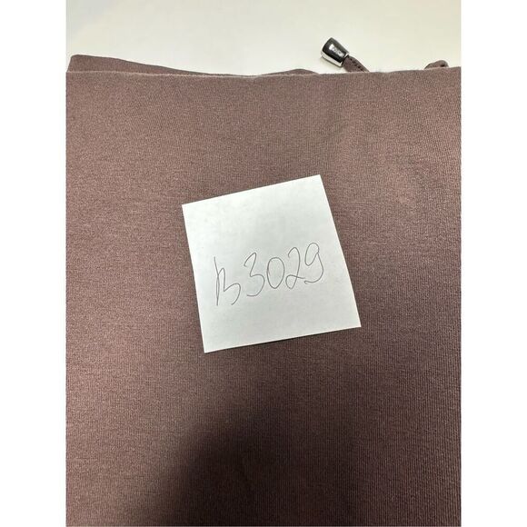 Patchwork Women's Pull On Drawstring Pants Brown Size  L See Description - Picture 14 of 14